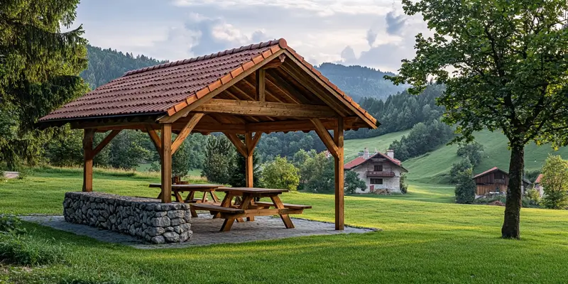 Co na podłogę do altany?