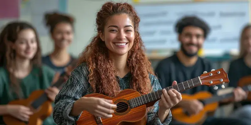 Jak nastroić ukulele tenorowe?